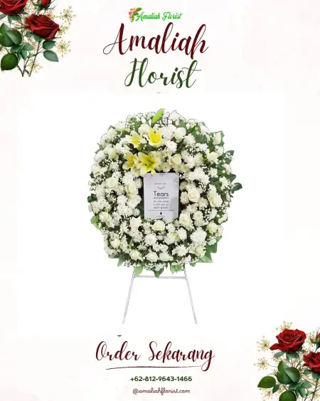 Krans Bunga Duka Sidaresmi